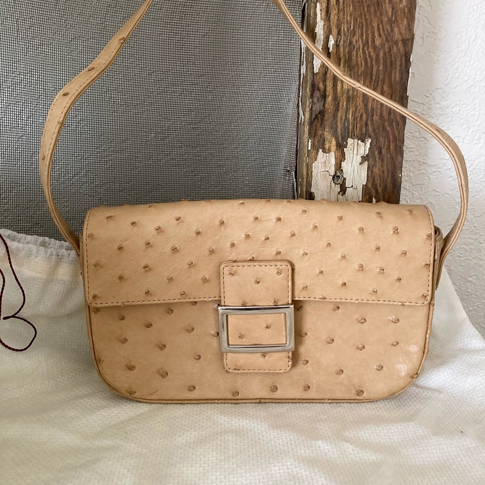 Dilucio Ostrich Handbag from South Africa
